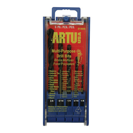 ARTU Bit Drill Multipurps 5Pc 01505